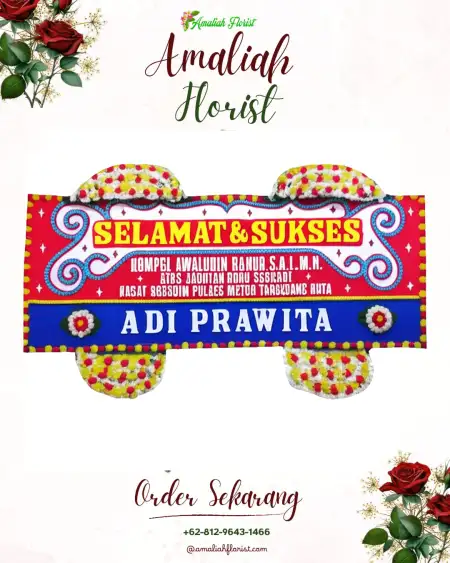 Papan Bunga Ucapan Selamat Gemiring Lor